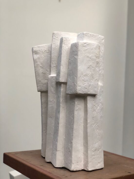 Ensemble III, plaster | Contemporary sculpture by Delphine Brabant for ...